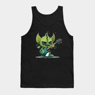 rock alien Tank Top